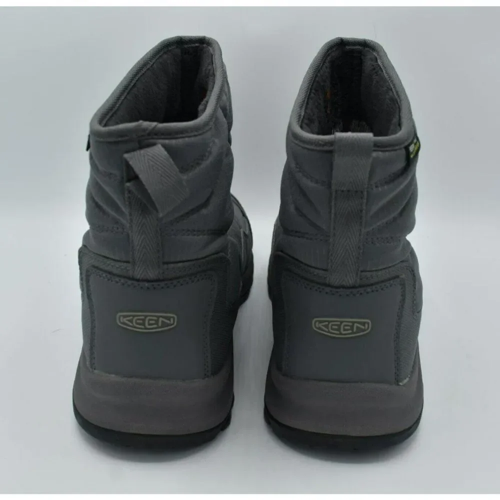Keen Womens Size 7 Terradora II Ankle Pewter Pull On‎ Waterproof Winter Boots